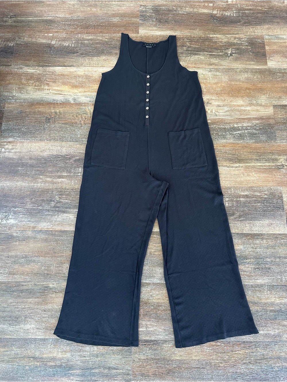 Hatch 24/7 Feeding Jumpsuit Wide Leg Pointelle Cotton Nursing 2 (6-8/M)